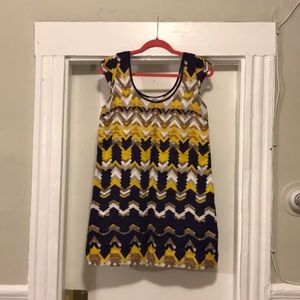 Calypso Ikat Linen Dress